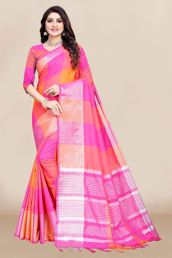 Rehana V Casual Wear Designer Cotton Saree Collection